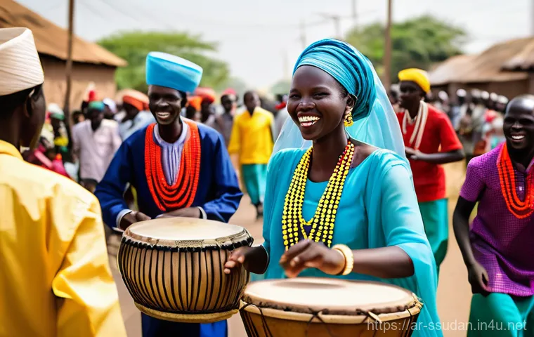 남수단의 결혼 풍습 - **A vibrant South Sudanese Henna Ceremony:** A joyful indoor scene featuring a young South Sudanese ...